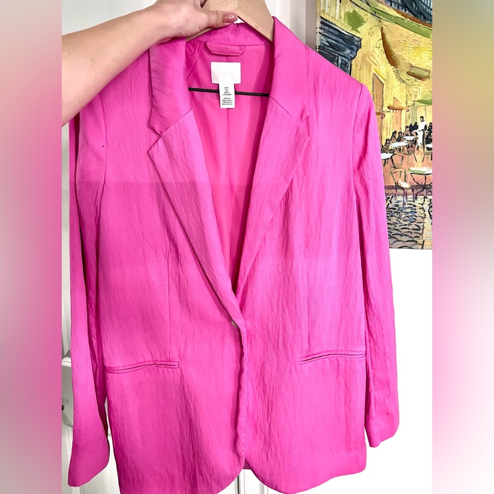 H&M Hot Pink Blazer